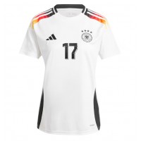 Camisa de time de futebol Alemanha Florian Wirtz #17 Replicas 1º Equipamento Feminina Europeu 2024 Manga Curta